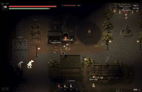Holding the gate against the horde