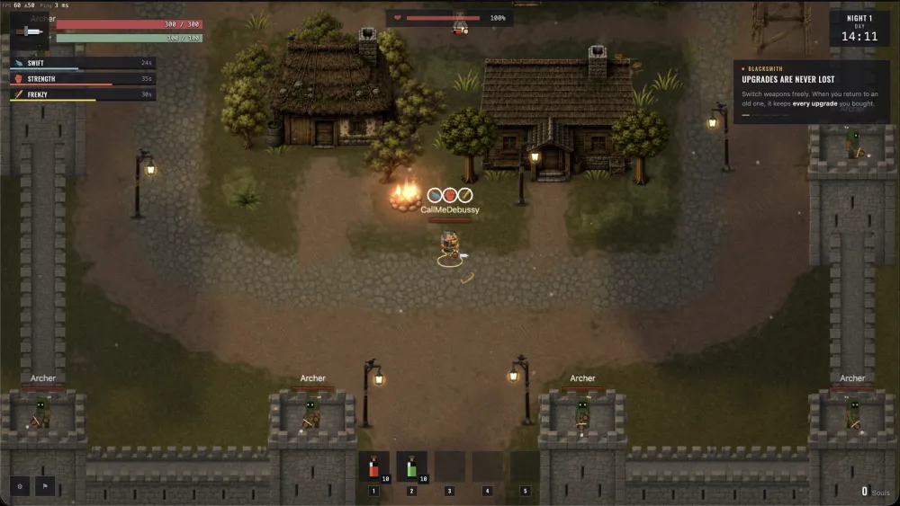 Status effects turning the tide of battle